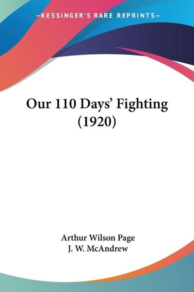 Produktbild: Our 110 Days' Fighting (1920)
