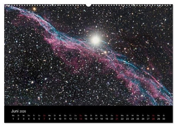 Produktbild: Atemberaubender Weltraum (Wandkalender 2026 DIN A2 quer), CALVENDO Monatskalender