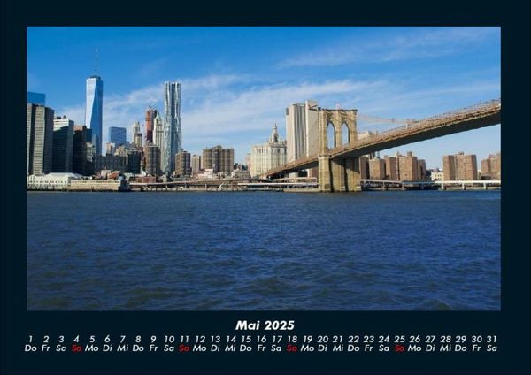 Produktbild: New York 2025 Fotokalender DIN A4
