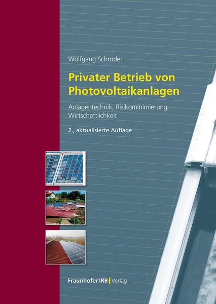 Produktbild: Privater Betrieb von Photovoltaikanlagen
