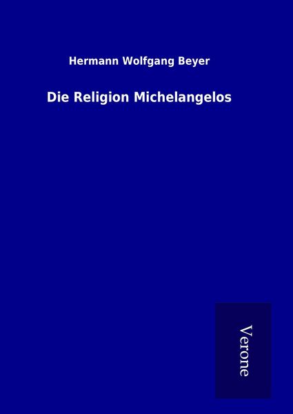 Produktbild: Die Religion Michelangelos