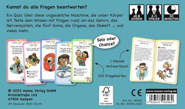 Moses. - Mein Körper - Das Quiz