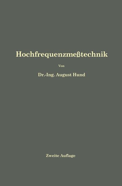 Produktbild: Hochfrequenzme&szlig;technik