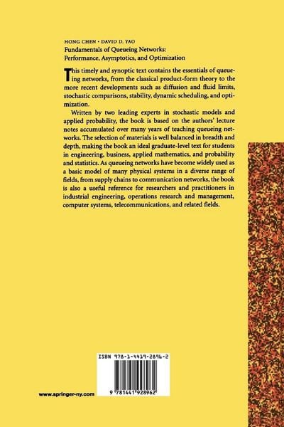 Produktbild: Fundamentals of Queueing Networks