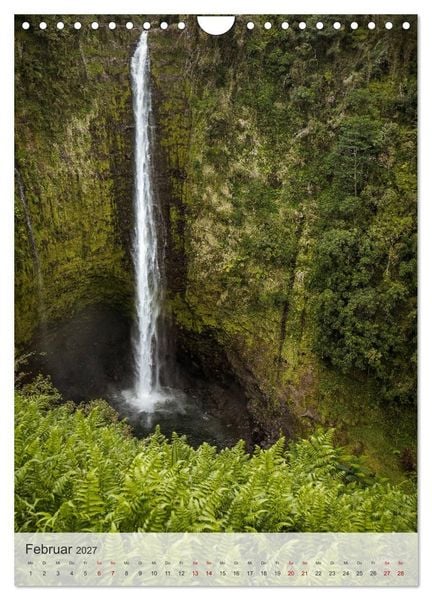 Produktbild: Willkommen in Hawai'i (Wandkalender 2027 DIN A4 hoch), CALVENDO Monatskalender