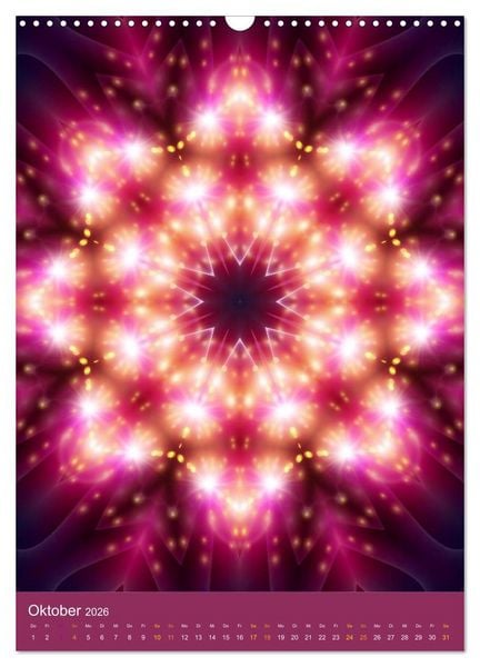 Produktbild: Lichtvolle Mandalas (Wandkalender 2026 DIN A3 hoch), CALVENDO Monatskalender