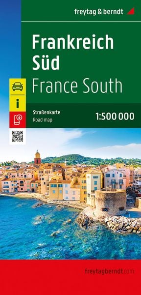 Frankreich Süd, Straßenkarte 1:500.000, freytag & berndt, Sonstige von , KOMPASS freytag und berndt, 9783707923940