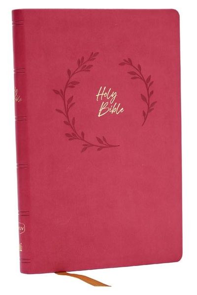 Produktbild: NKJV Holy Bible, Value Ultra Thinline, Pink Leathersoft, Red Letter, Comfort Print