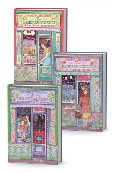 Produktbild: Die Gl&uuml;cksb&auml;ckerei: Das magische Rezeptbuch / Die magische Pr&uuml;fung / Die magische Verschw&ouml;rung