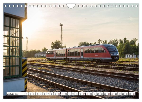 Produktbild: Eisenbahn in Ungarn (Wandkalender 2026 DIN A4 quer), CALVENDO Monatskalender