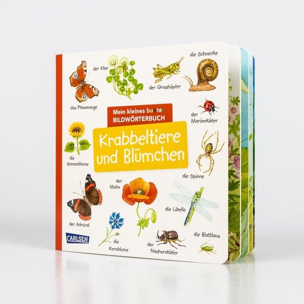 Produktbild: Mein kleines buntes Bildw&ouml;rterbuch: Krabbeltiere und Bl&uuml;mchen