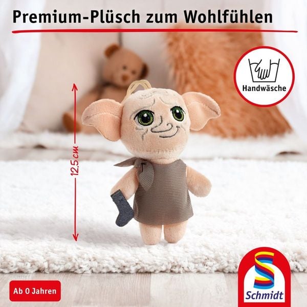 Produktbild: Harry Potter, Dobby, 12,5 cm, Schl&uuml;sselanh&auml;nger, 6 Stk. im Polybeutel