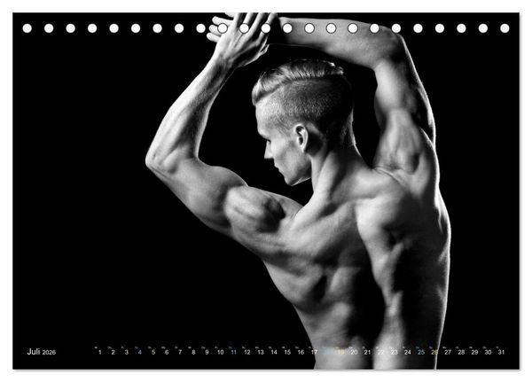 Produktbild: M&auml;nner... backview (Tischkalender 2026 DIN A5 quer), CALVENDO Monatskalender