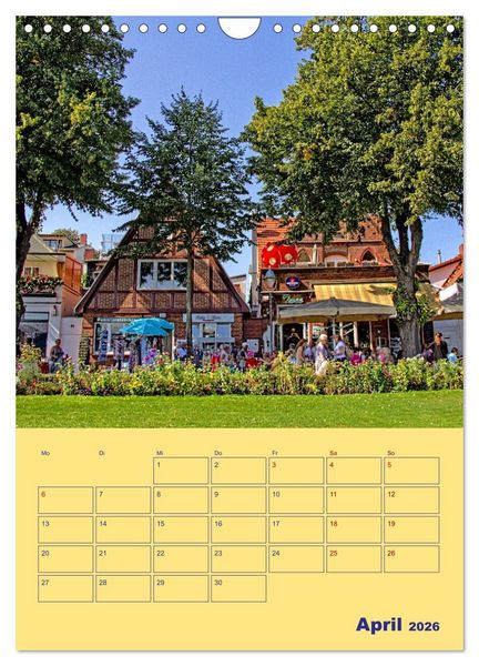 Produktbild: Sehnsuchtsort Warnem&uuml;nde (Wandkalender 2026 DIN A4 hoch), CALVENDO Monatskalender