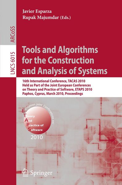 Produktbild: Tools and Algorithms for the Construction and Analysis of Systems
