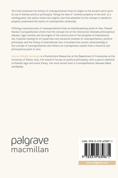 Produktbild: Toward Kantian Cosmopolitanism