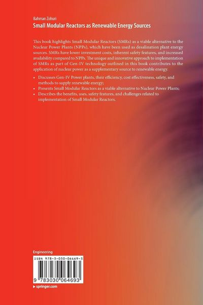 Produktbild: Small Modular Reactors as Renewable Energy Sources