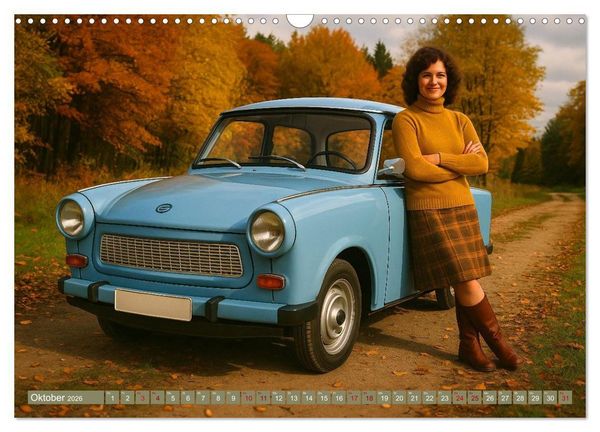 Produktbild: Alltagsgeschichten mit Trabant (Wandkalender 2026 DIN A3 quer), CALVENDO Monatskalender