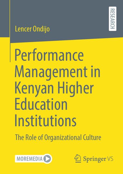 Produktbild: Performance Management in Kenyan Higher Education Institutions