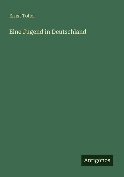 Produktbild: Eine Jugend in Deutschland