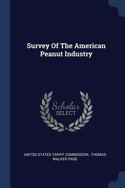 Produktbild: Survey Of The American Peanut Industry
