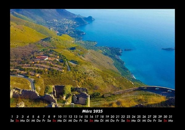Produktbild: Landschaftskalender 2025 Fotokalender DIN A3
