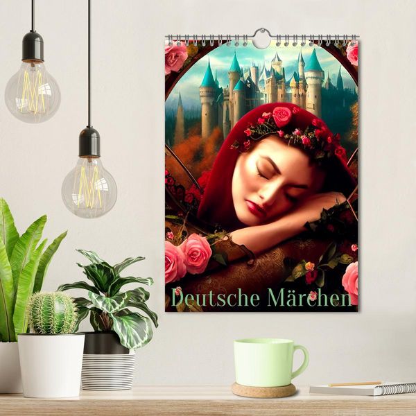 Produktbild: Deutsche M&auml;rchen (Wandkalender 2026 DIN A4 hoch), CALVENDO Monatskalender