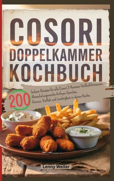 Produktbild: Cosori Doppelkammer Kochbuch