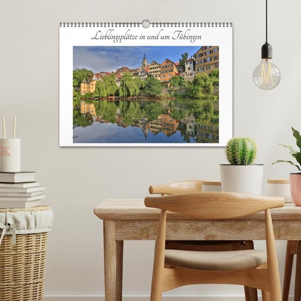 Produktbild: Lieblingspl&auml;tze in und um T&uuml;bingen (Wandkalender 2027 DIN A3 quer), CALVENDO Monatskalender