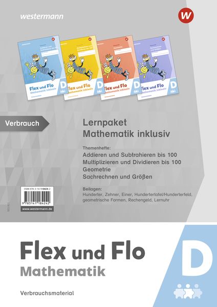 Flex und Flo - Mathematik inklusiv Ausgabe 2021, Taschenbuch von , Westermann Schulbuchverlag, 978-3-14-118424-2