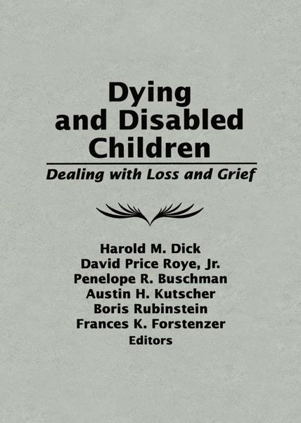 Produktbild: Dying and Disabled Children