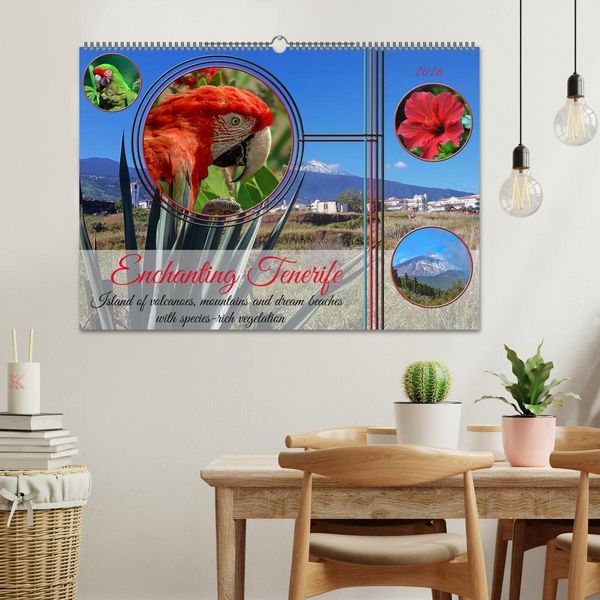 Produktbild: Enchanting Tenerife (Wall Calendar 2026 DIN A2 landscape), CALVENDO 12 Month Wall Calendar