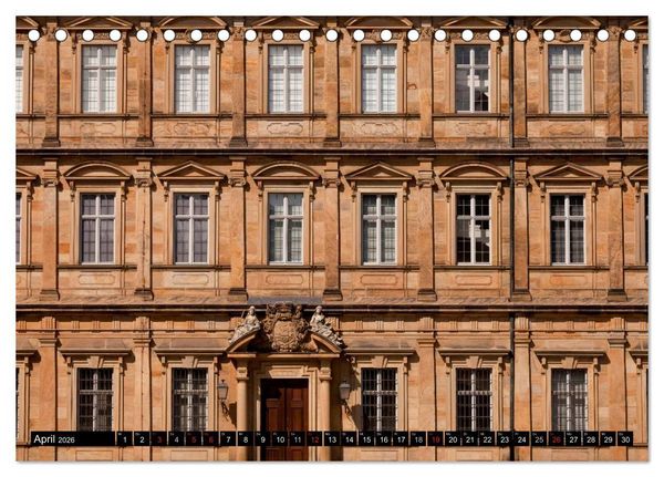 Produktbild: Die Altstadt von Bamberg (Tischkalender 2026 DIN A5 quer), CALVENDO Monatskalender