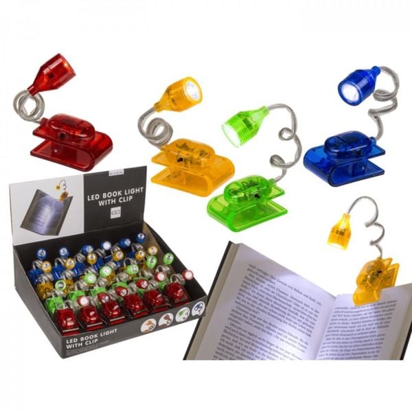 Produktbild: Leseleuchte mit LED (inkl. Batterien) ca. 4 cm,