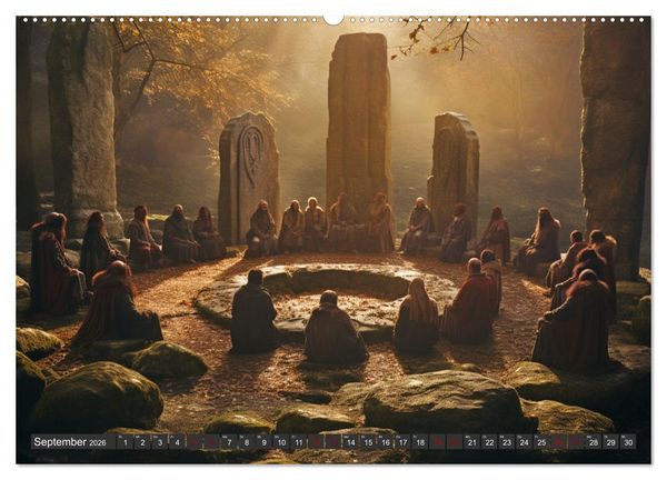 Produktbild: Das Leben damals im Norden (hochwertiger Premium Wandkalender 2026 DIN A2 quer), Kunstdruck in Hochglanz