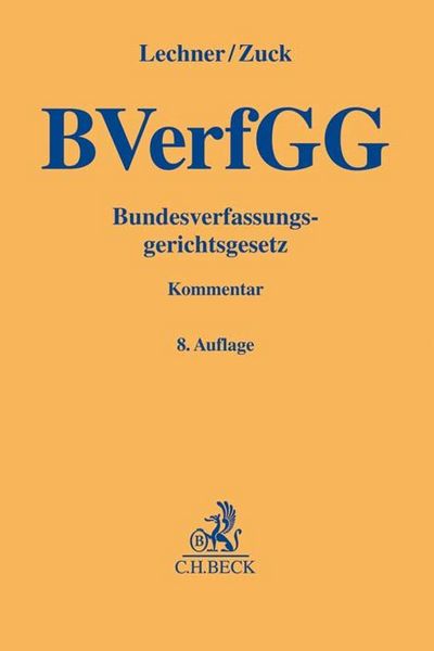 Produktbild: Bundesverfassungsgerichtsgesetz. BVerfGG