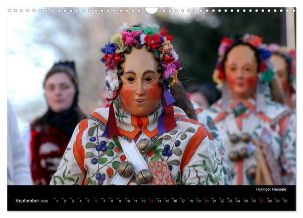 Produktbild: Narri Narro (Wandkalender 2026 DIN A3 quer), CALVENDO Monatskalender