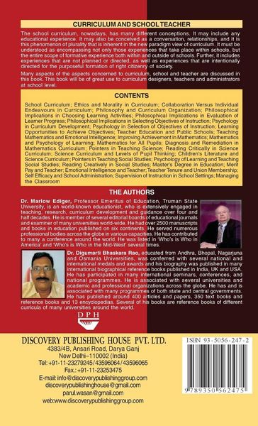 Produktbild: Curriculum and School Teacher