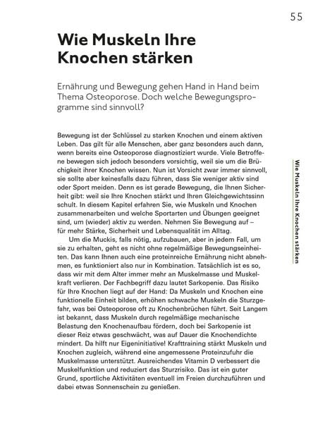 Produktbild: Ern&auml;hrung f&uuml;r starke Knochen gegen Osteoporose