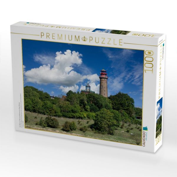 Produktbild: CALVENDO Puzzle Ein Blick auf die Leuchtt&uuml;rme am Kap Arkona | 1000 Teile Lege-Gr&ouml;&szlig;e 64x48cm Foto-Puzzle f&uuml;r gl&uuml;ckliche Stunden