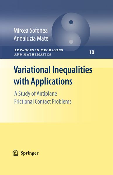 Produktbild: Variational Inequalities with Applications