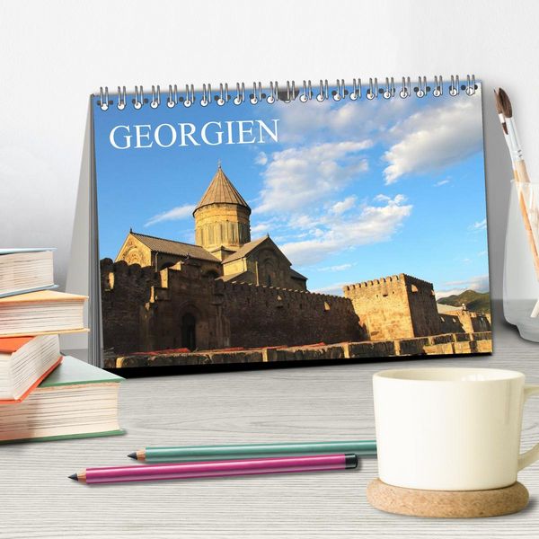 Produktbild: Georgien (Tischkalender 2026 DIN A5 quer), CALVENDO Monatskalender