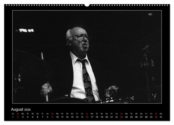 Produktbild: Jazz onstage (hochwertiger Premium Wandkalender 2026 DIN A2 quer), Kunstdruck in Hochglanz