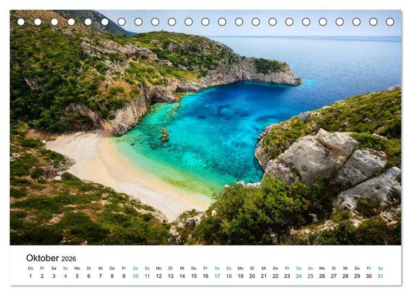 Produktbild: Juwelen des Balkans (Tischkalender 2026 DIN A5 quer), CALVENDO Monatskalender