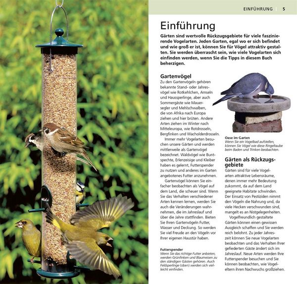 Produktbild: Gartenv&ouml;gel beobachten und bestimmen