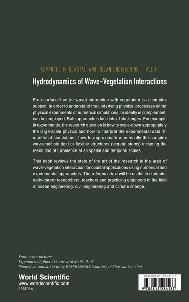 Produktbild: Hydrodynamics Of Wave-Vegetation Interactions