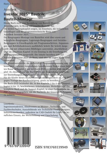 Produktbild: AutoDesk Inventor 2025 Bauteile