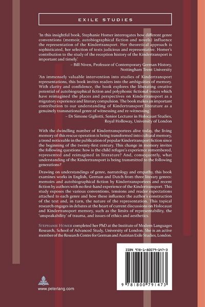 Produktbild: The Kindertransport in Literature