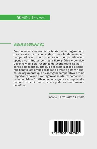 Produktbild: Vantagens comparativas