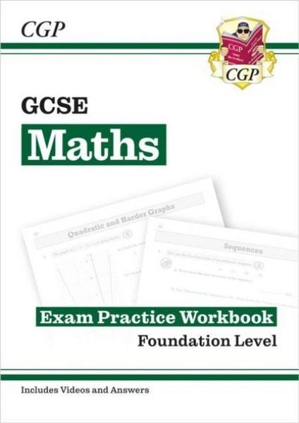 Produktbild: GCSE Maths Exam Practice Workbook: Foundation - includes Video Solutions and Answers